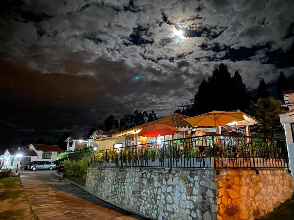 Hotel Cabañas San Cayetano Paipa Exterior foto