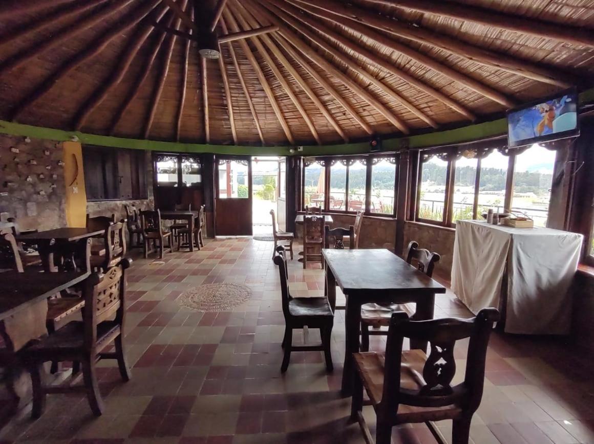 Hotel Cabañas San Cayetano Paipa Exterior foto